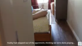 How would you react to walking into a room to find your wife (27) sucking another man (57)?