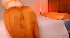 Just me shaking my ass cosplayed as Slave Leia no big deal!