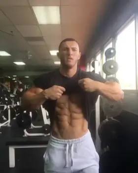 Showing off in the gym