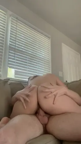 Riding dick before going out with friends