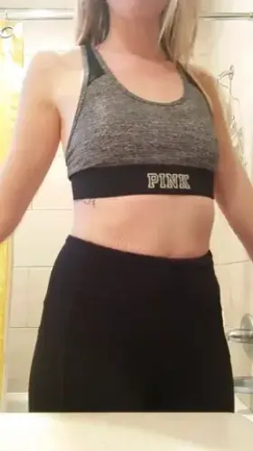 Just gonna hop into my favorite outfit super quick... My birthday suit!