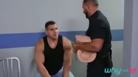 Arrest Of Criminal Leads Into A Hot Bisexual 3some