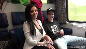 Alex Black train sex