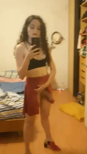 I hope you like your girlcock hard and ready