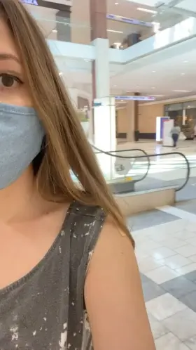 The coast is clear! check out my tit! [f]