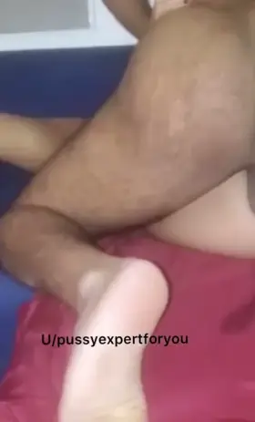 Balls deep in this slut hotwife, just the way she likes it. Can you hear her moan? 😈