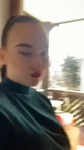 I love that risk that my neighbour could have seen me all time time during dooin this :P