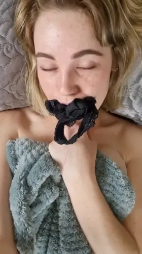 Naughty teen likes it rough