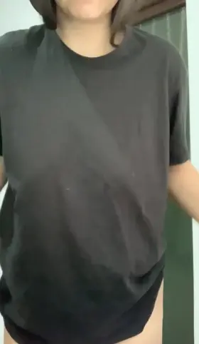 Take off my lingerie and play with my boobs