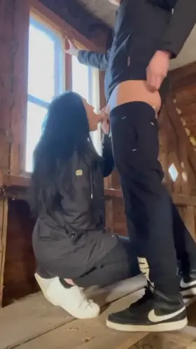 Having Fun in an abandoned house.💦🔥