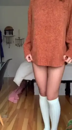 Your view as I get undressed