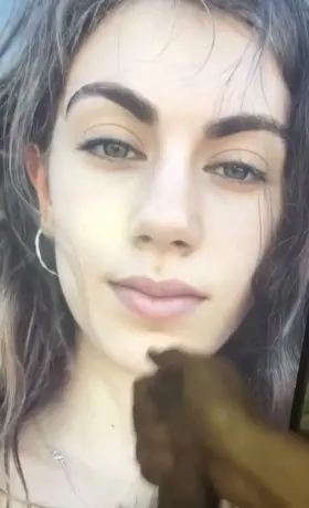 Eva getting covered! Dm or Kik twed_10 to trib her 😈