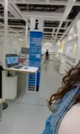 Went to ikea today, tits out of course 😇😉🇨🇦 [op]