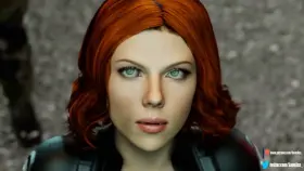 Black Widow & Hulk, (SaveAss_) [Marvel]