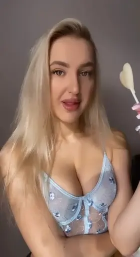 wish I could replace that lollipop with something harder