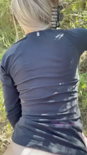 First time getting fucked on a trail