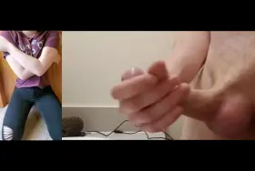 Exploding for those huge tits