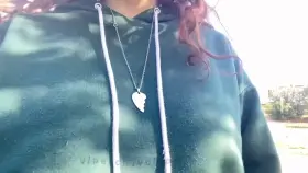 Flashing around my teen boobs;)