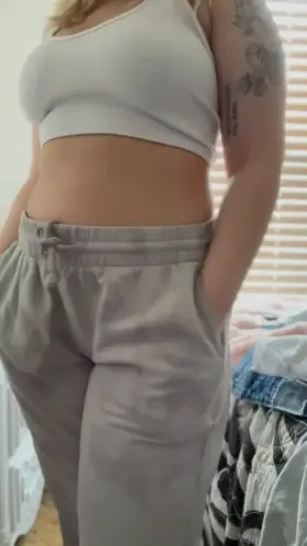 all of the weight i gain goes to the back [BA]