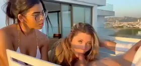 Hot threesome with my pretty couple!!