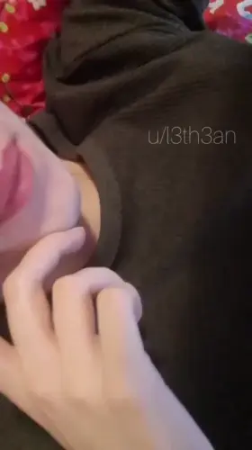 Look what's hiding under my dress. Should I wear it to classes today?