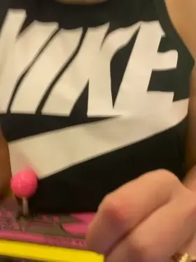 My gf won, so I had to give her a sneak peak of her prize