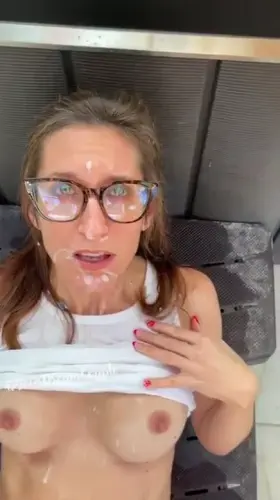 I love using his cum to finger my pussy and make myself orgasm!