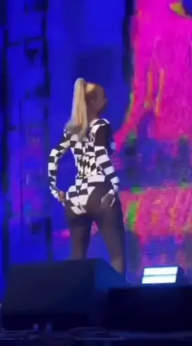 Iggy doing what she does best