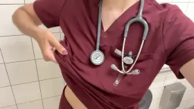 Would you ever suspect your nurse was hiding this?