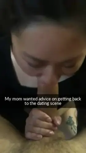 Teaching my divorced mom some dating tips