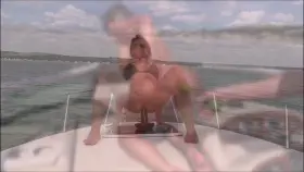 WILD Boating Adventures!🚤 I ride an anchor & put fruits/veggies in my ass gaping &squirting all over the deck💦Also DP/DAP with an oar😯