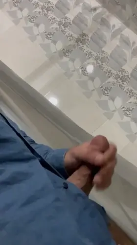 Stroking hard and draining my balls