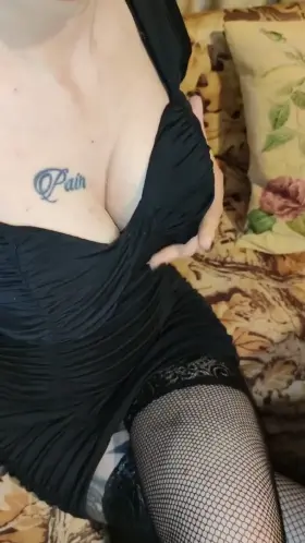 I'm really looking forward to going out with my new tight dress!