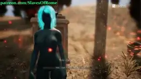 Slaves of Rome - Roman Mistress Fucking the Nymph (in-game)