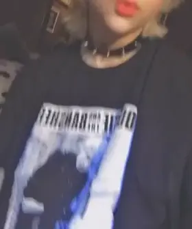 Bleach blonde goth whore 💕