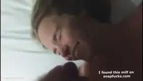 Amateur teen having facial