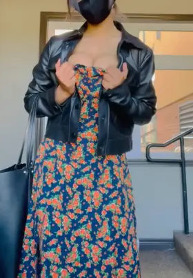 you think my neighbours liked my tits?