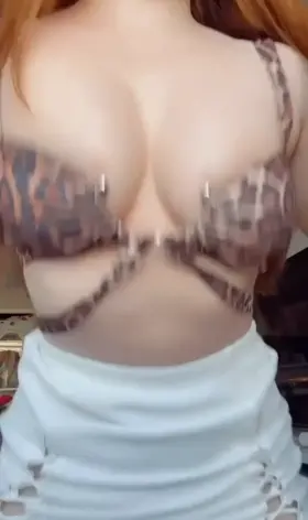 My natural tits are always bursting out of of tight tops