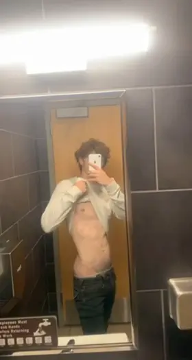 Public bathrooms are made to fuck in