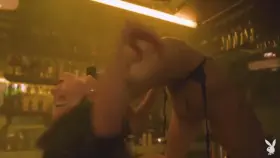 Bartender going the extra mile