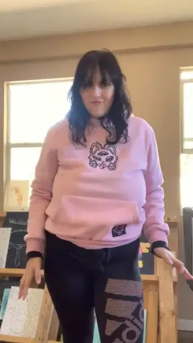 showing off my new tat