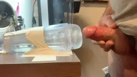 [40] strapped down my toy so I could stretch it open