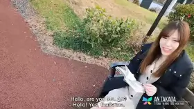 An Takada is our newest cafe girl turned amateur nude model