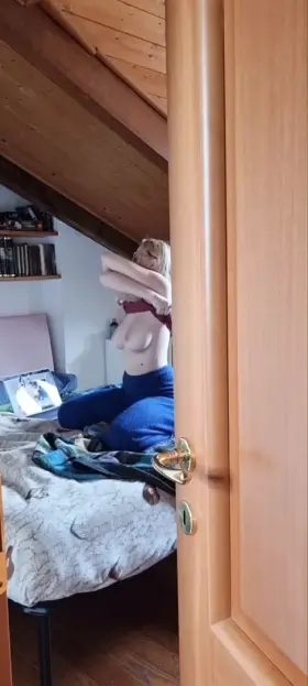 Things have changed since Second Puberty turned me into a girl, I’ve become popular at school, I’ve had to wear girls clothes and have had to deal with being in a girls body, but one thing hasn’t changed, I was always forget to shut my door meaning my step dad or step brothers could see what I do