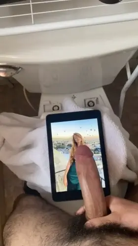 Jerk tribute for this sexy slut