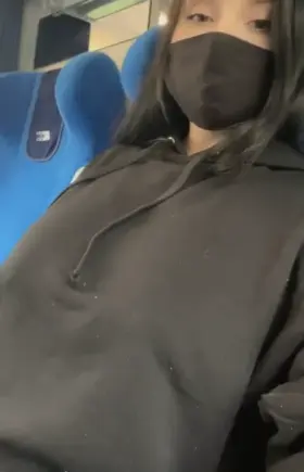 Titties in the train