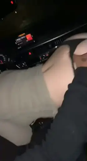 Made hubby sit in the backseat and record