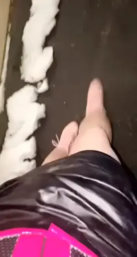 Out and about with my tiny little cage