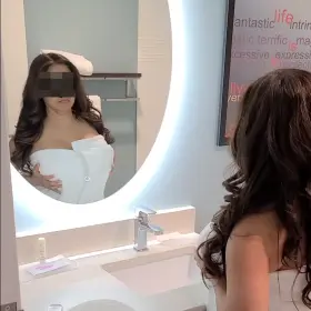 Latina MILF's Shower Time...Oops