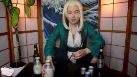 Playing a game of truth or drink.